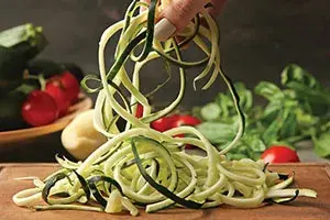 sliced zucchini